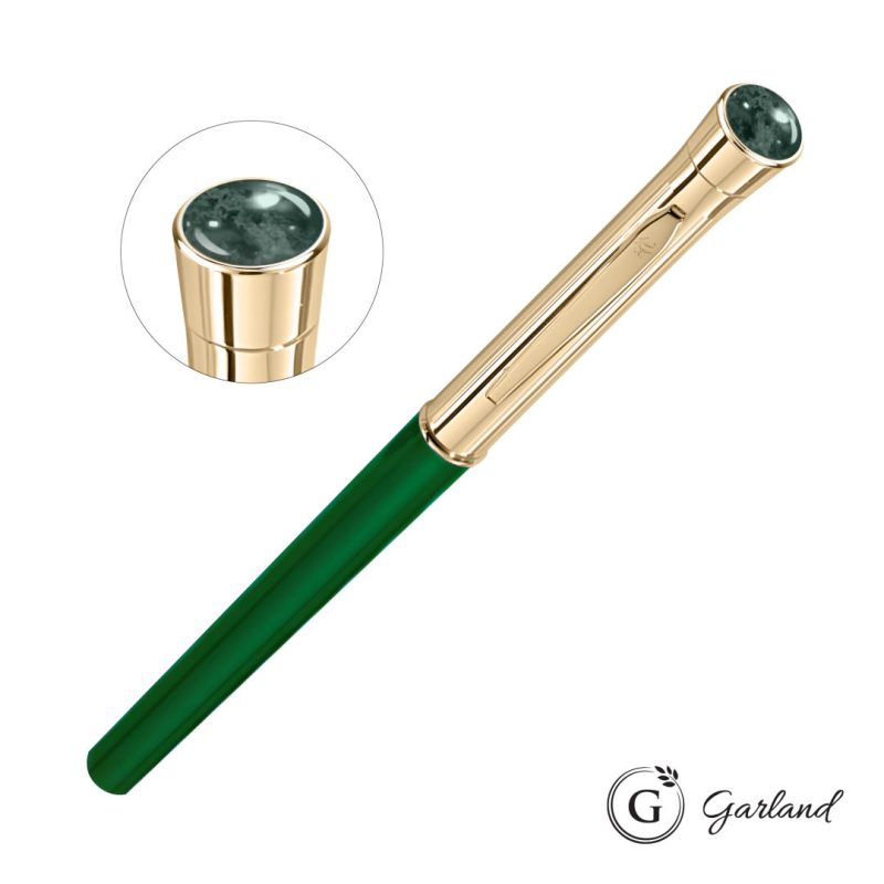 Garland® Monogram Aura Rollerball Pen - Gold - 9