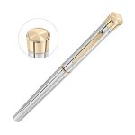 Garland® Signature Custom Emblem Rollerball Pen - Chrome - 4