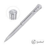 Garland® Signature Emblem Twist Ballpoint Pen - Chrome - 5