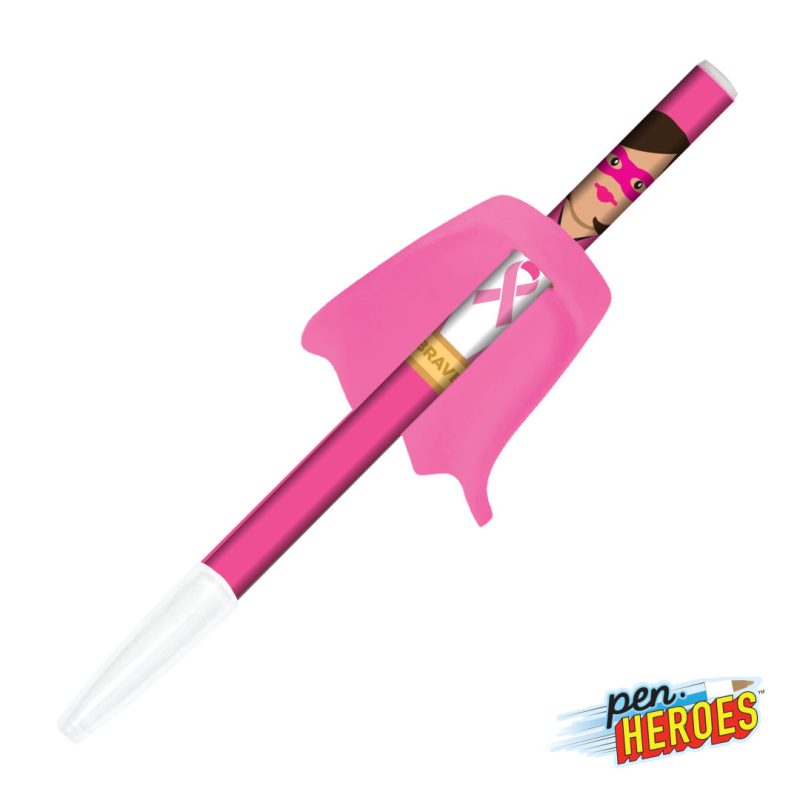 Pen Heroes™ Awareness Series Female w/Cape Pen - 8
