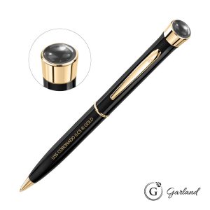 Garland Color Aura Twist Ballpoint Pen - Gold Accent