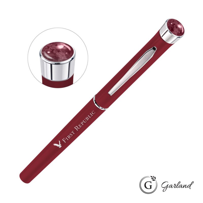 Garland Color Matte Aura Rollerball Pen - Chrome - 7