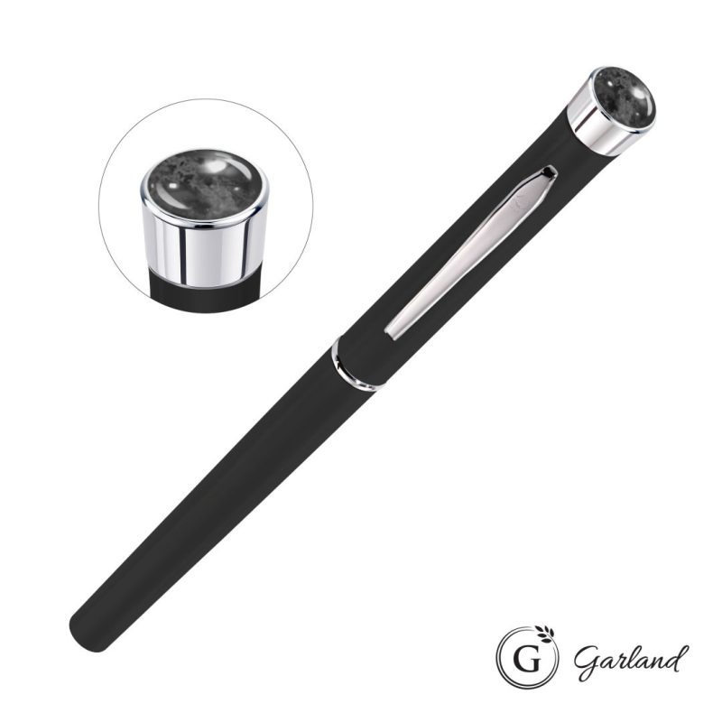 Garland Color Matte Aura Rollerball Pen - Chrome - 9
