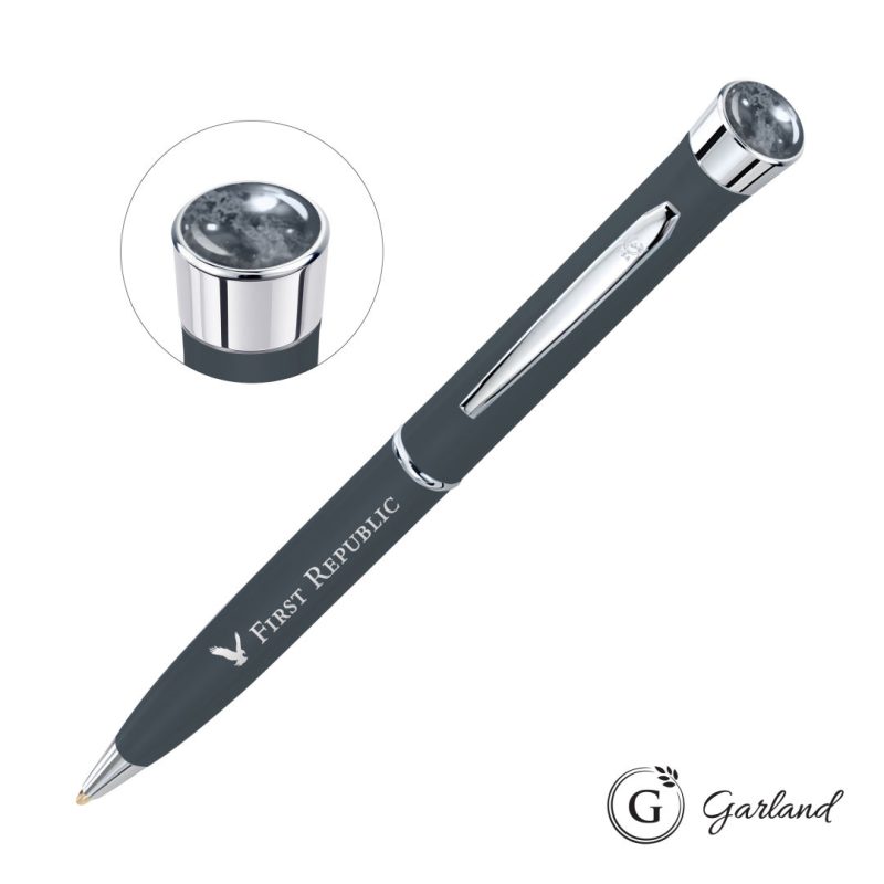 Garland Color Matte Aura Twist Pen - Chrome - 4