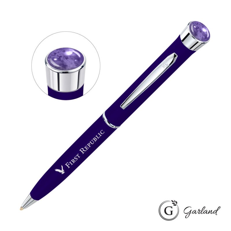 Garland Color Matte Aura Twist Pen - Chrome - 5