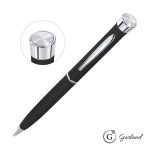 Garland Color Matte Custom Emblem Twist Pen - Chrome - 9
