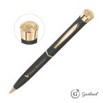 Garland Color Matte Custom Emblem Twist Pen - Gold - 4