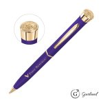 Garland Color Matte Custom Emblem Twist Pen - Gold - 5