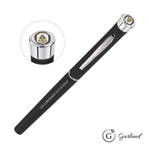 Garland Color Matte Custom Rollerball Pen - Chrome