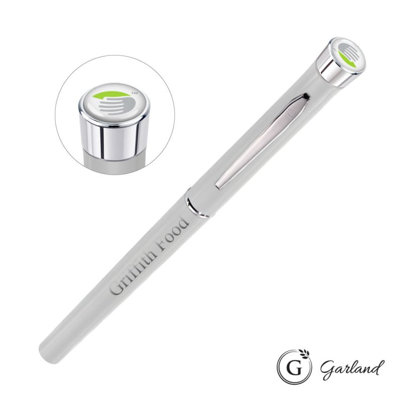 Garland Color Matte Custom Rollerball Pen - Chrome - 6