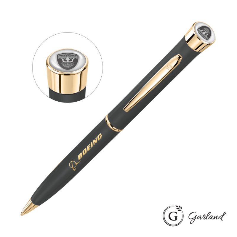 Garland Color Matte Custom Twist Ballpoint Pen - Gold - 4