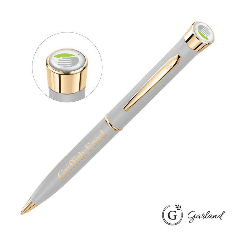 Garland Color Matte Custom Twist Ballpoint Pen - Gold - 6