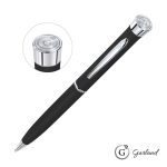 Garland Color Matte Emblem Twist Ballpoint Pen - Chrome - 9