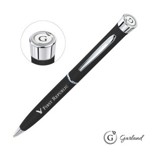 Garland Color Matte Twist Ballpoint Pen - Chrome