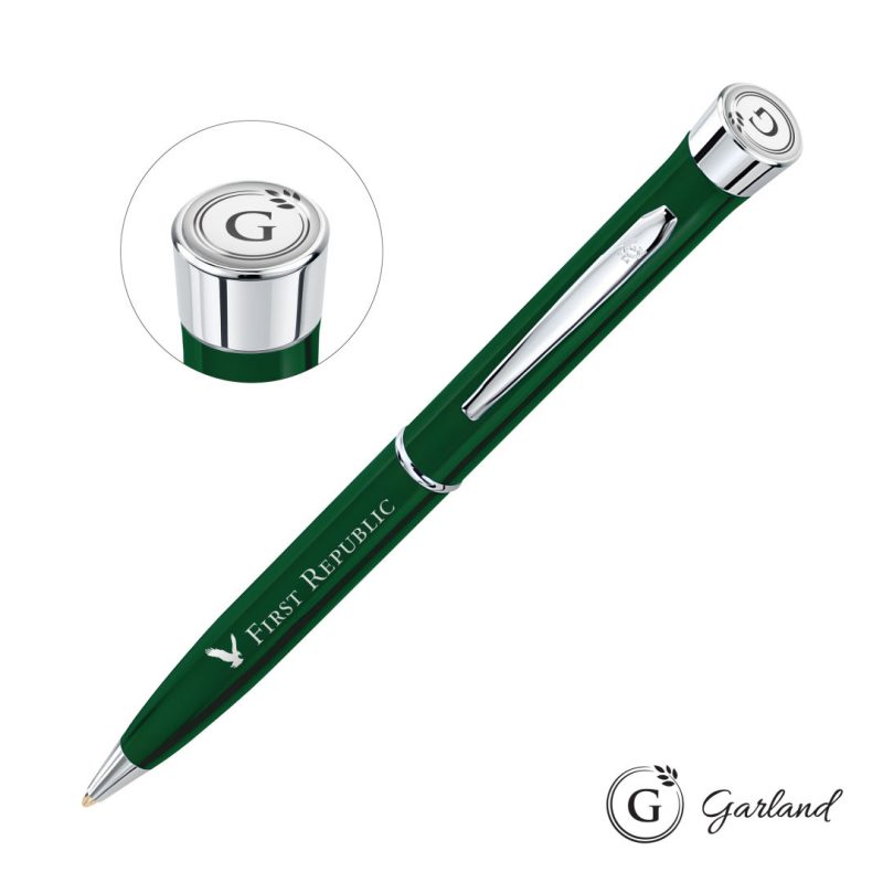 Garland Color Twist Ballpoint Pen - Chrome Accent - 4