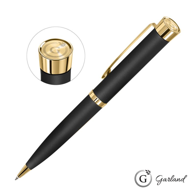 Garland Executive Color Emblem Ballpoint Pen - Gold - 8