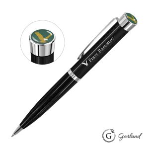 Garland Executive Custom Color Ballpoint Twist Pen - Chrome