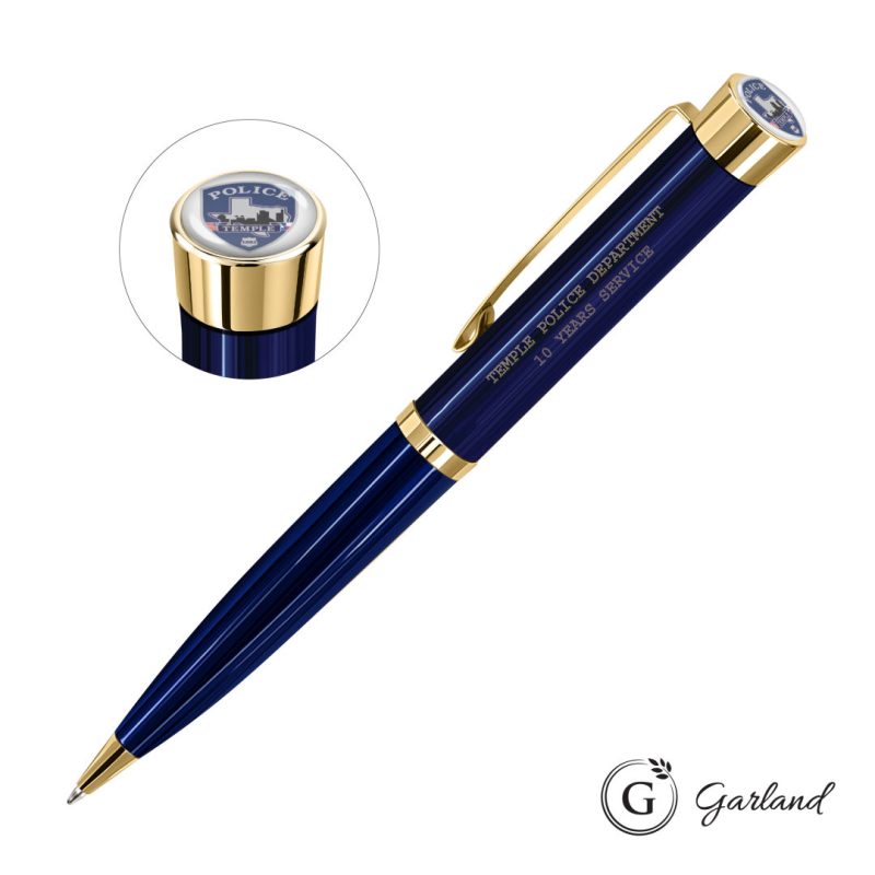 Garland Executive Custom Color Ballpoint Twist Pen - Gold - 3