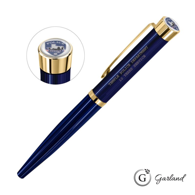 Garland Executive Custom Color Rollerball Pen - Gold - 3