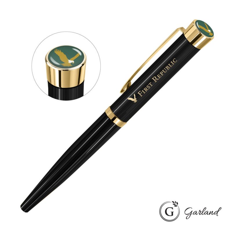 Garland Executive Custom Color Rollerball Pen - Gold