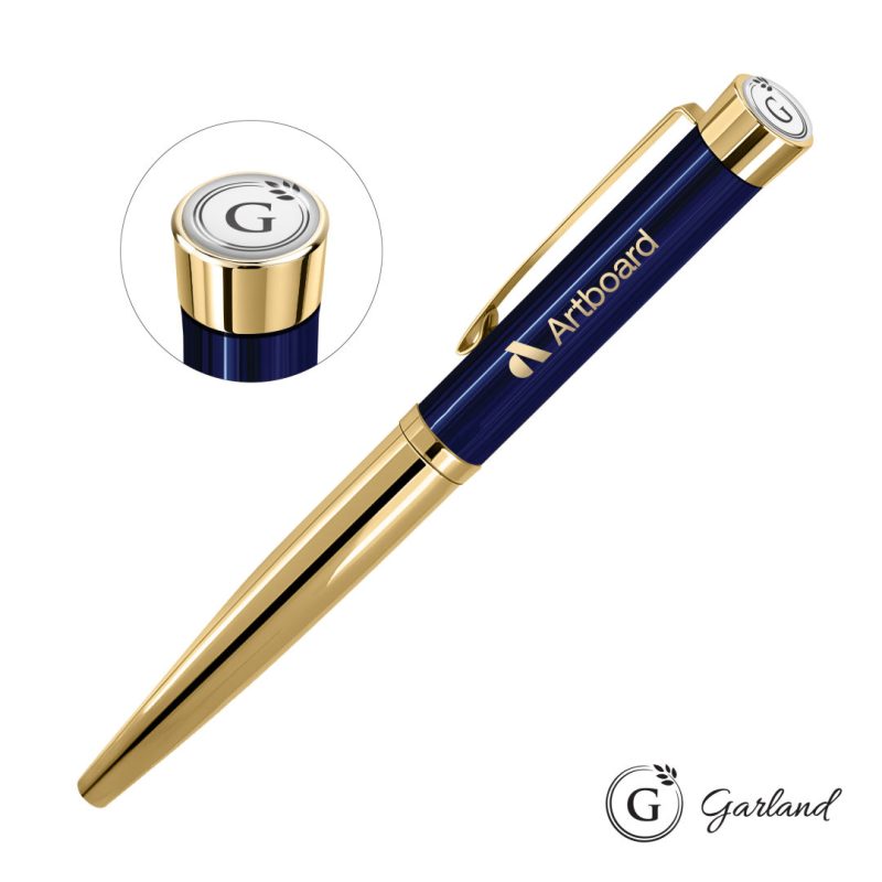 Garland Executive Monogram Empire Felt Tip Pen - Gold - 2