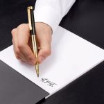 Garland Executive Monogram Empire Felt Tip Pen - Gold - 3