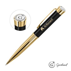 Garland Executive Monogram Twist Ballpoint Pen - Gold