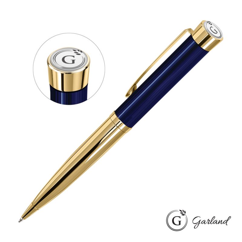 Garland Executive Monogram Twist Ballpoint Pen - Gold - 6