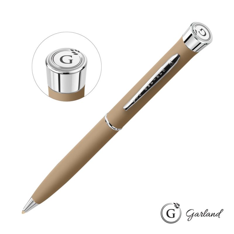 Garland Freedom Ballpoint Pen - Chrome Accent - 8