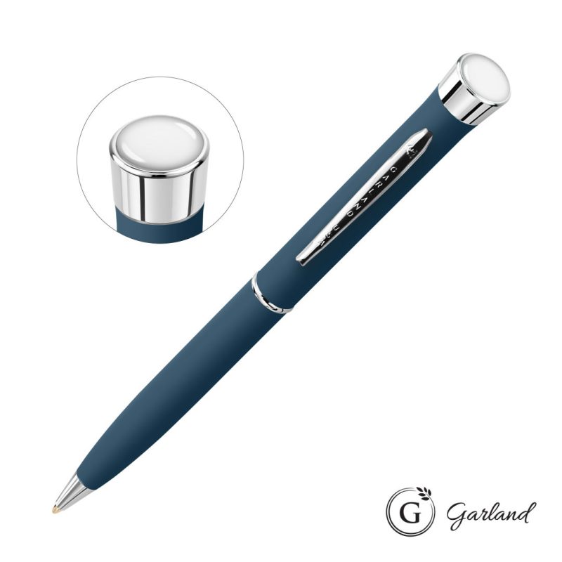 Garland Freedom Custom Ballpoint Pen - Chrome Accent - 8