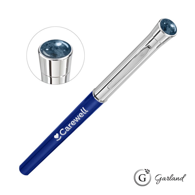 Garland Monogram Aura Empire Felt Tip Pen - Chrome Accent - 2