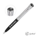 Garland Monogram Aura Twist Ballpoint Pen - Chrome