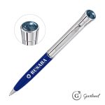Garland Monogram Aura Twist Ballpoint Pen - Chrome - 2