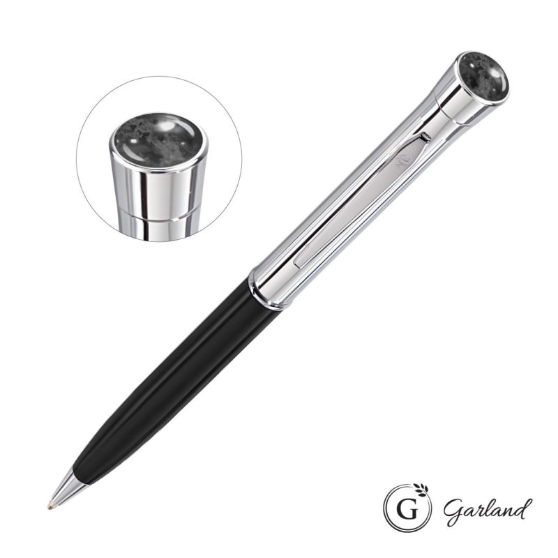 Garland Monogram Aura Twist Ballpoint Pen - Chrome - 6