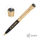 Garland Monogram Aura Twist Ballpoint Pen - Gold