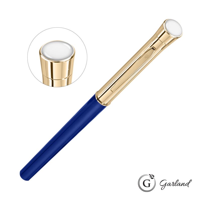 Garland Monogram Custom Rollerball Pen - Gold - 7