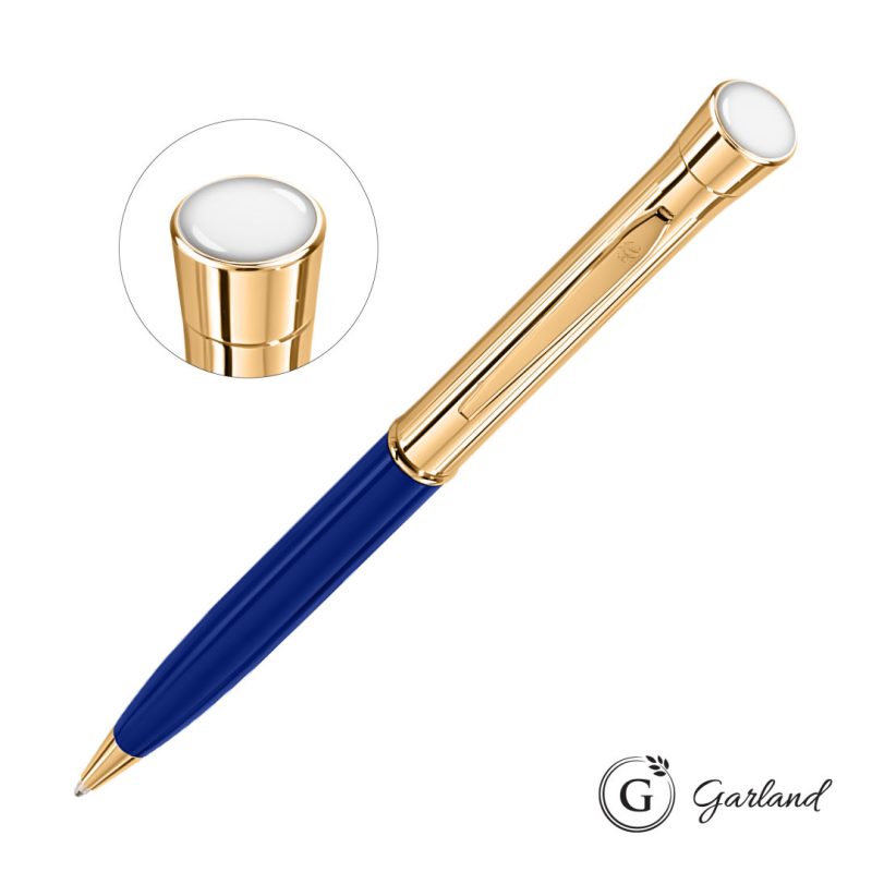 Garland Monogram Custom Twist Ballpoint Pen - Gold - 7