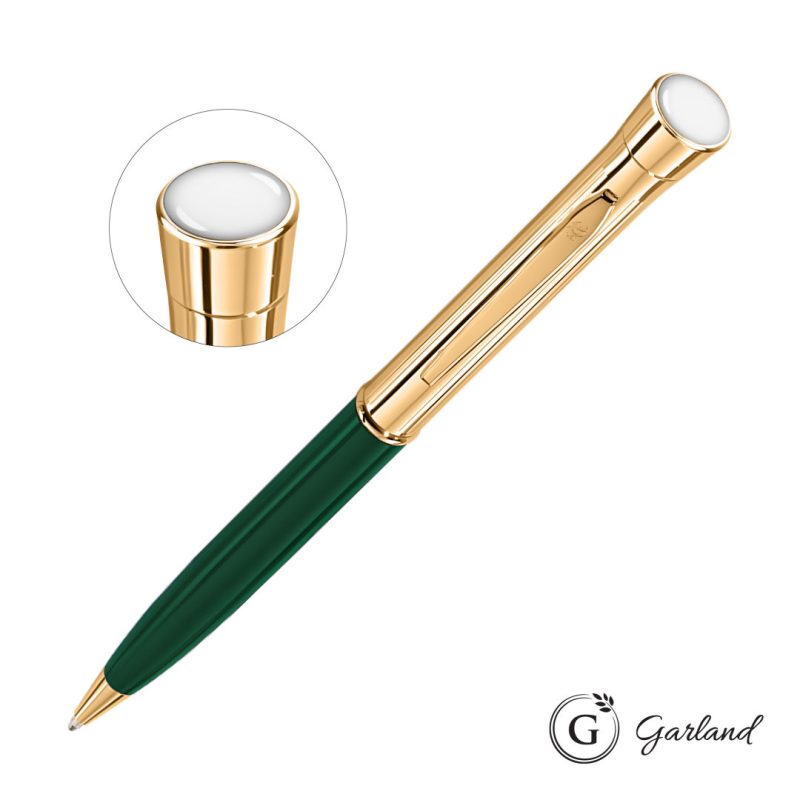 Garland Monogram Custom Twist Ballpoint Pen - Gold - 9