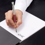 Garland Monogram Empire Felt Tip Pen - Chrome Accent - 5