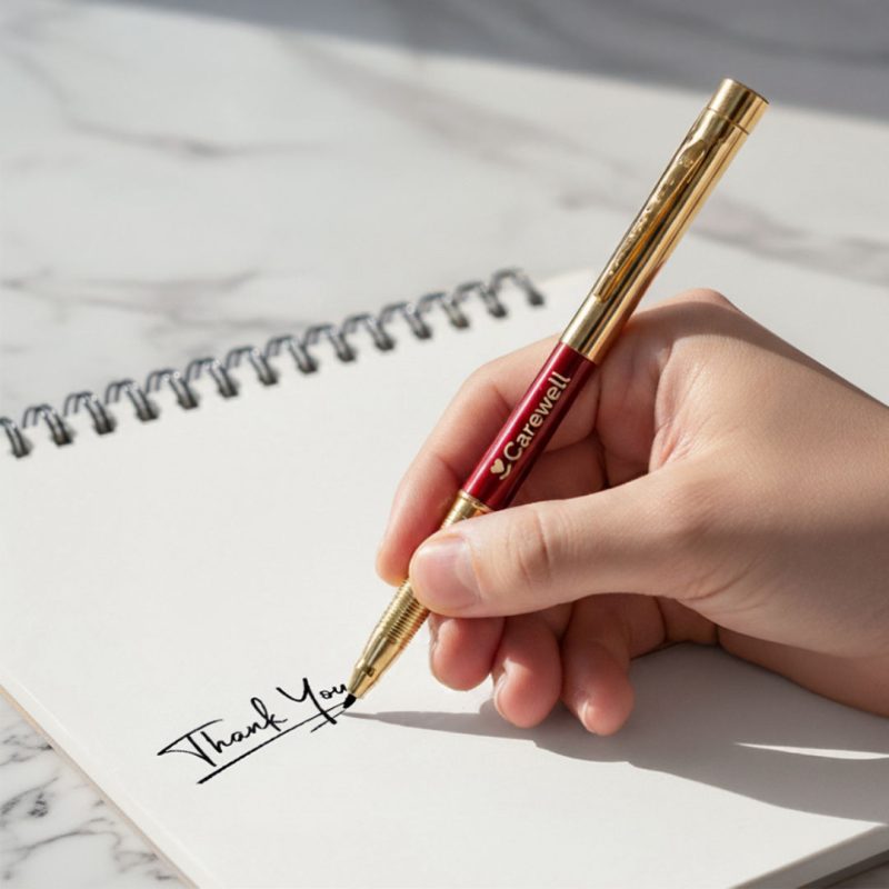 Garland Monogram Empire Felt Tip Pen - Gold Accent - 7