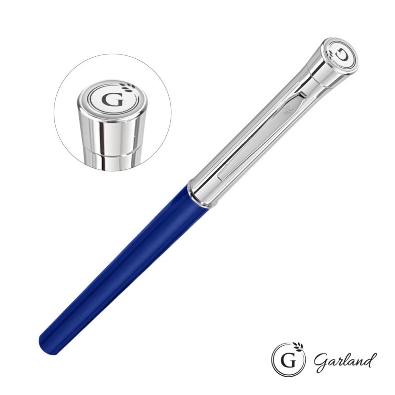 Garland Monogram Rollerball Pen - Chrome - 7