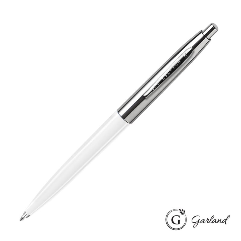 Garland Monument Ballpoint Clicker Pen - Chrome Accent - 8