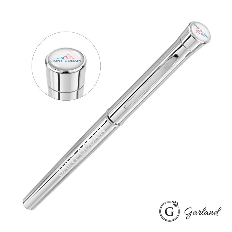 Garland Signature Custom Rollerball Pen - Chrome