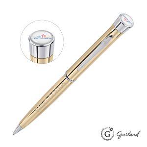 Garland Signature Custom Twist Ballpoint Pen - Gold
