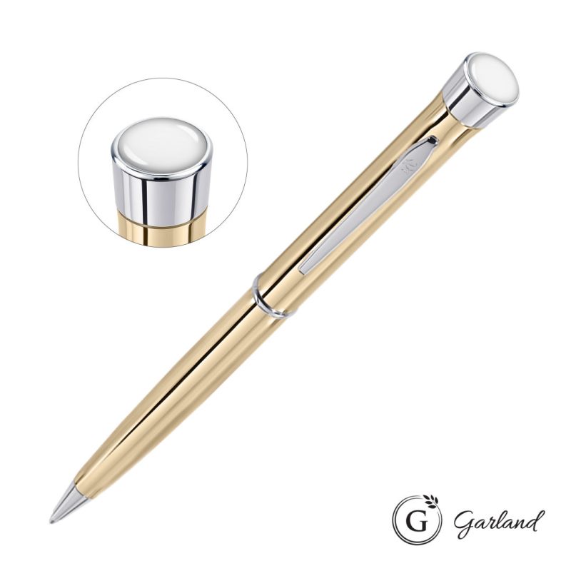 Garland Signature Custom Twist Ballpoint Pen - Gold - 4