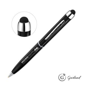 Garland Stylus High Gloss Ballpoint Twist Pen - Chrome
