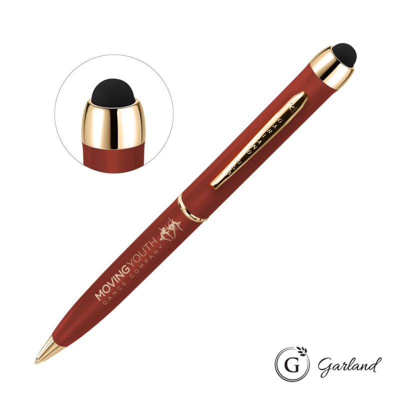 Garland Stylus Matte Ballpoint Twist Pen - Gold - 3