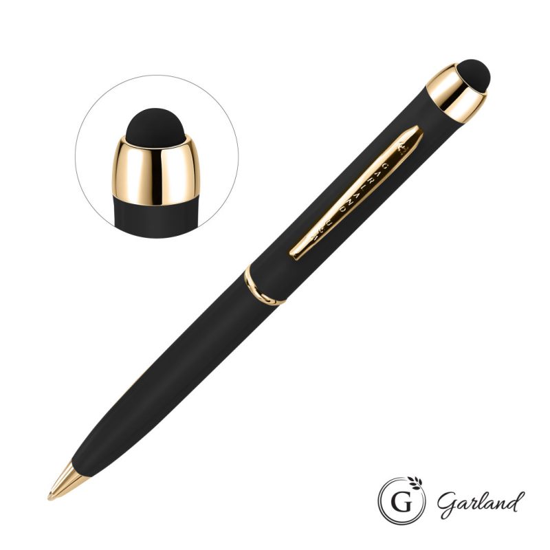 Garland Stylus Matte Ballpoint Twist Pen - Gold - 8