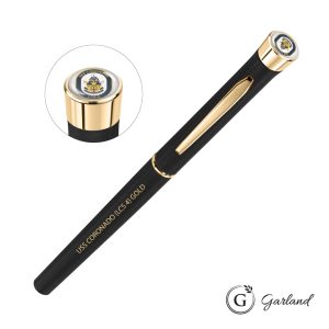 Garland Tactical Custom Textured Rollerball Pen - Gold