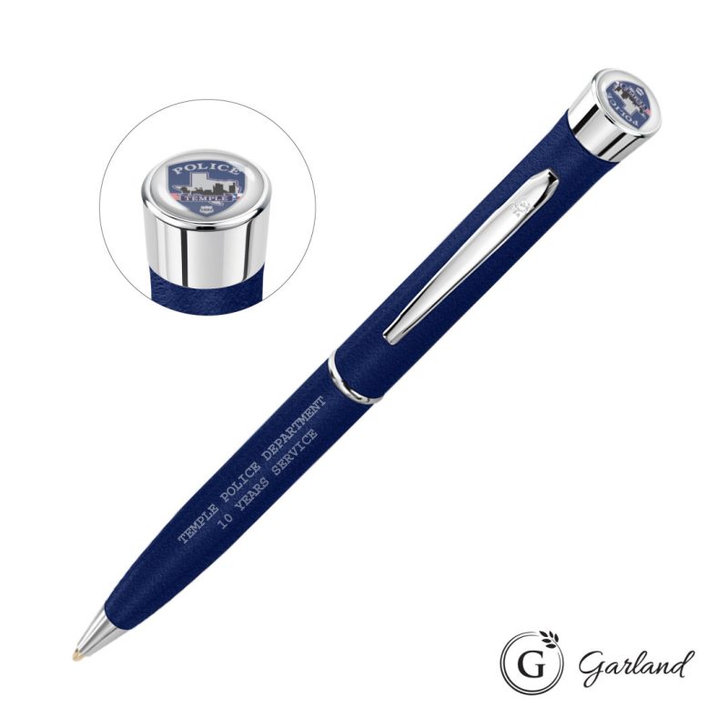 Garland Tactical Custom Textured Twist Pen - Chrome - 2